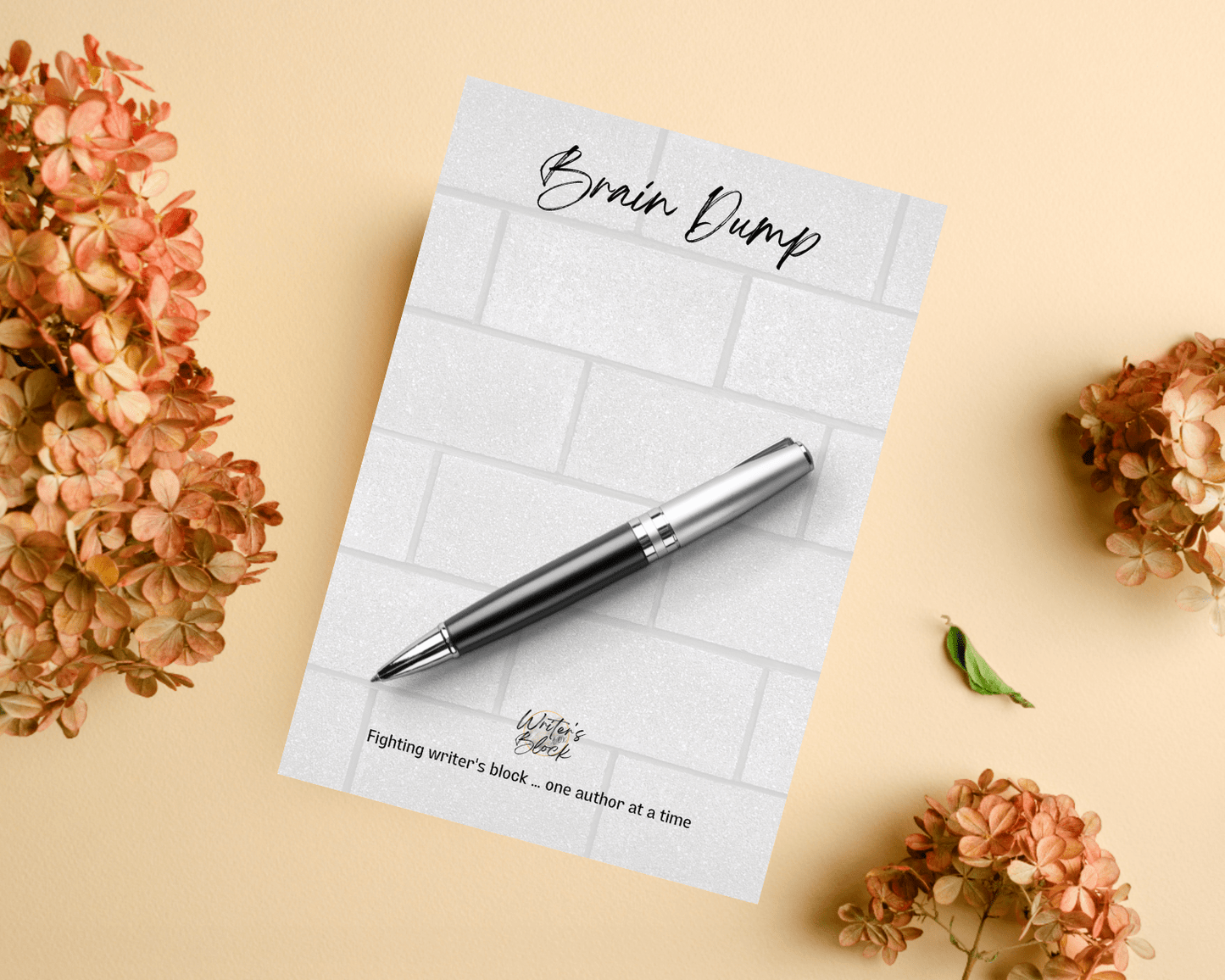 Brain Dump Notepad - Writer's Block Box