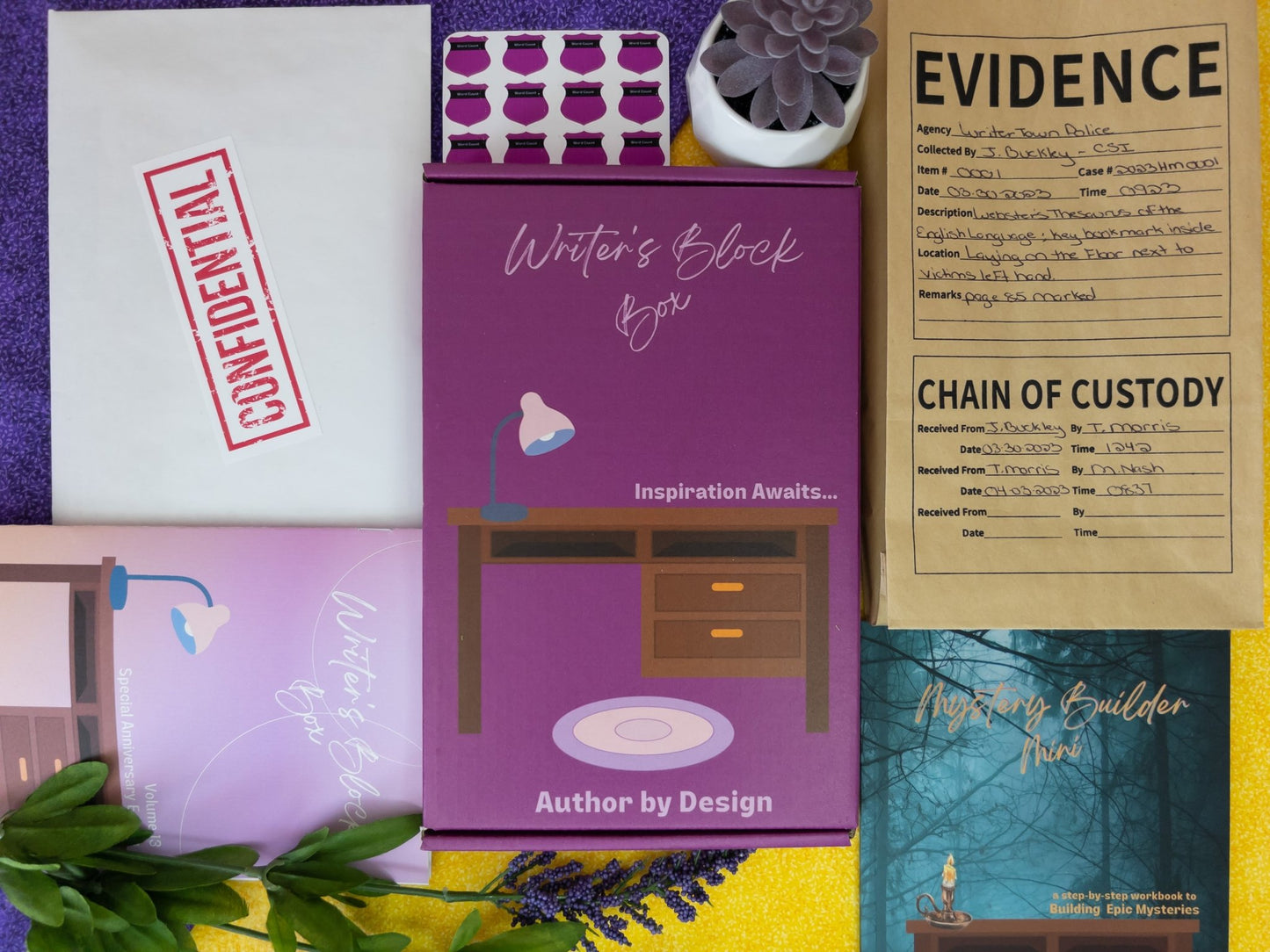 Monthly Subscription Box - Writer's Block Box
