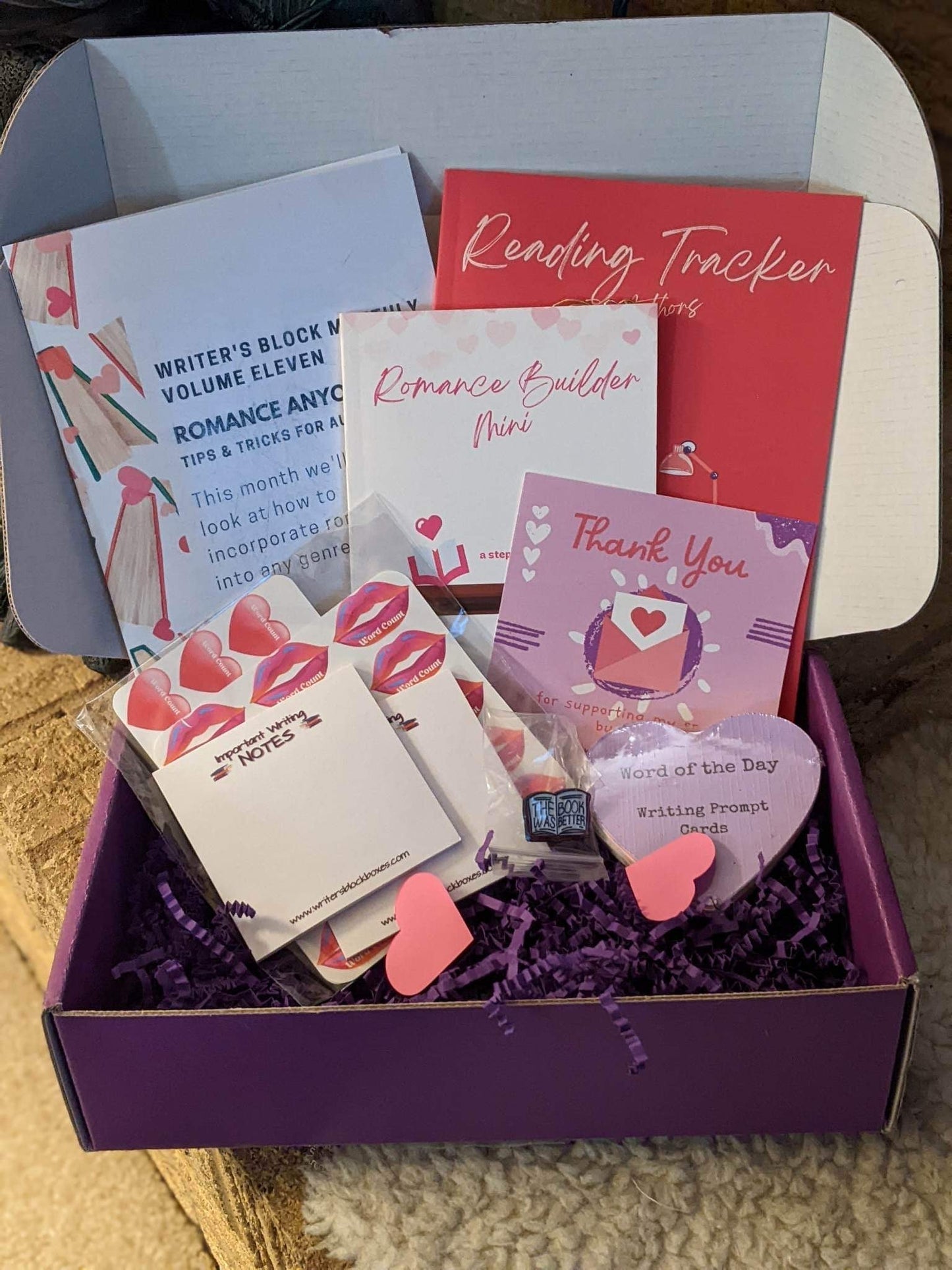 Quarterly Subscription - Writer's Block Box