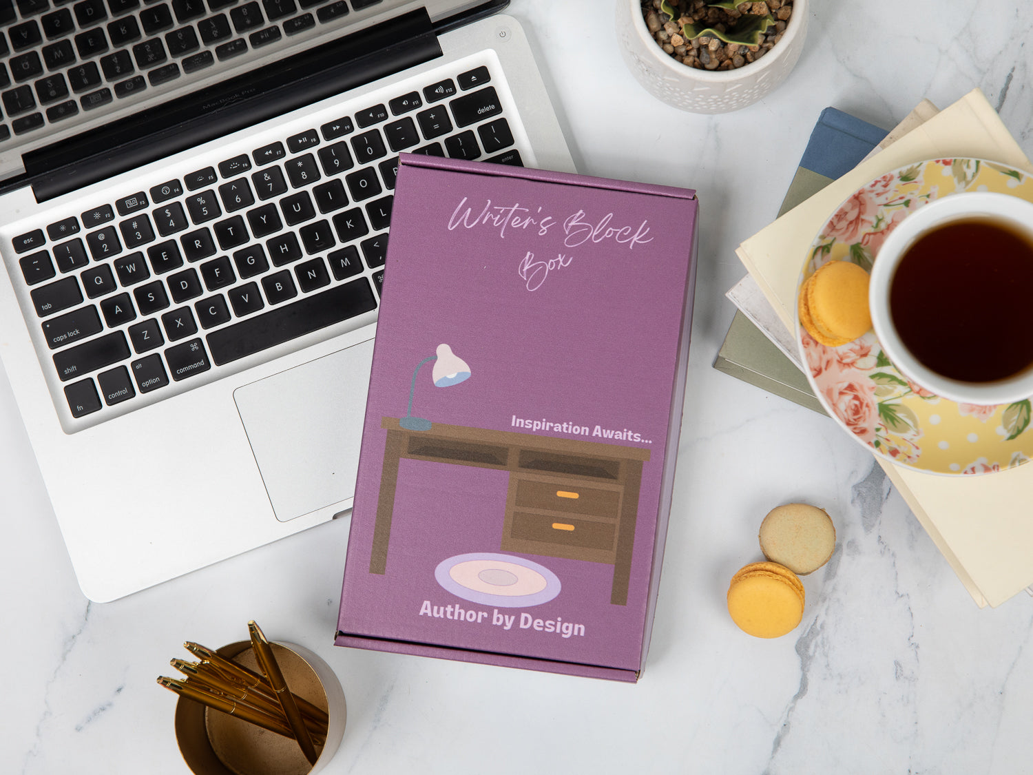 Monthly Writing Inspiration Box | Overcome Writer's Block | Writer's ...