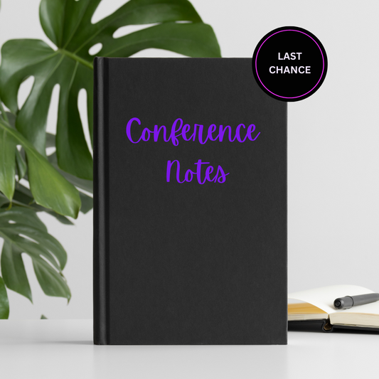 Conference Notes Notebook