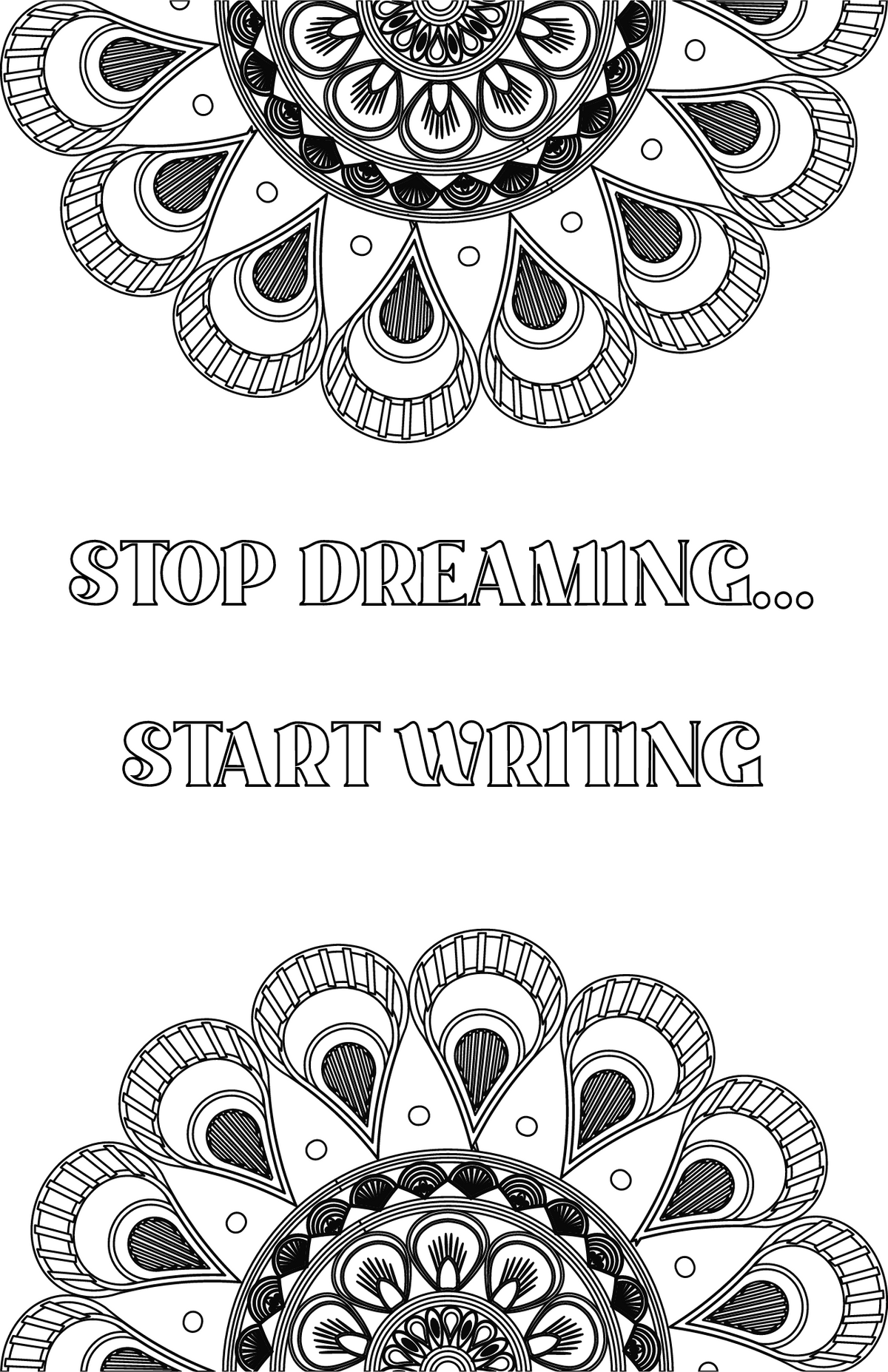 Writer To Color Coloring Book for Authors – Writer's Block Box