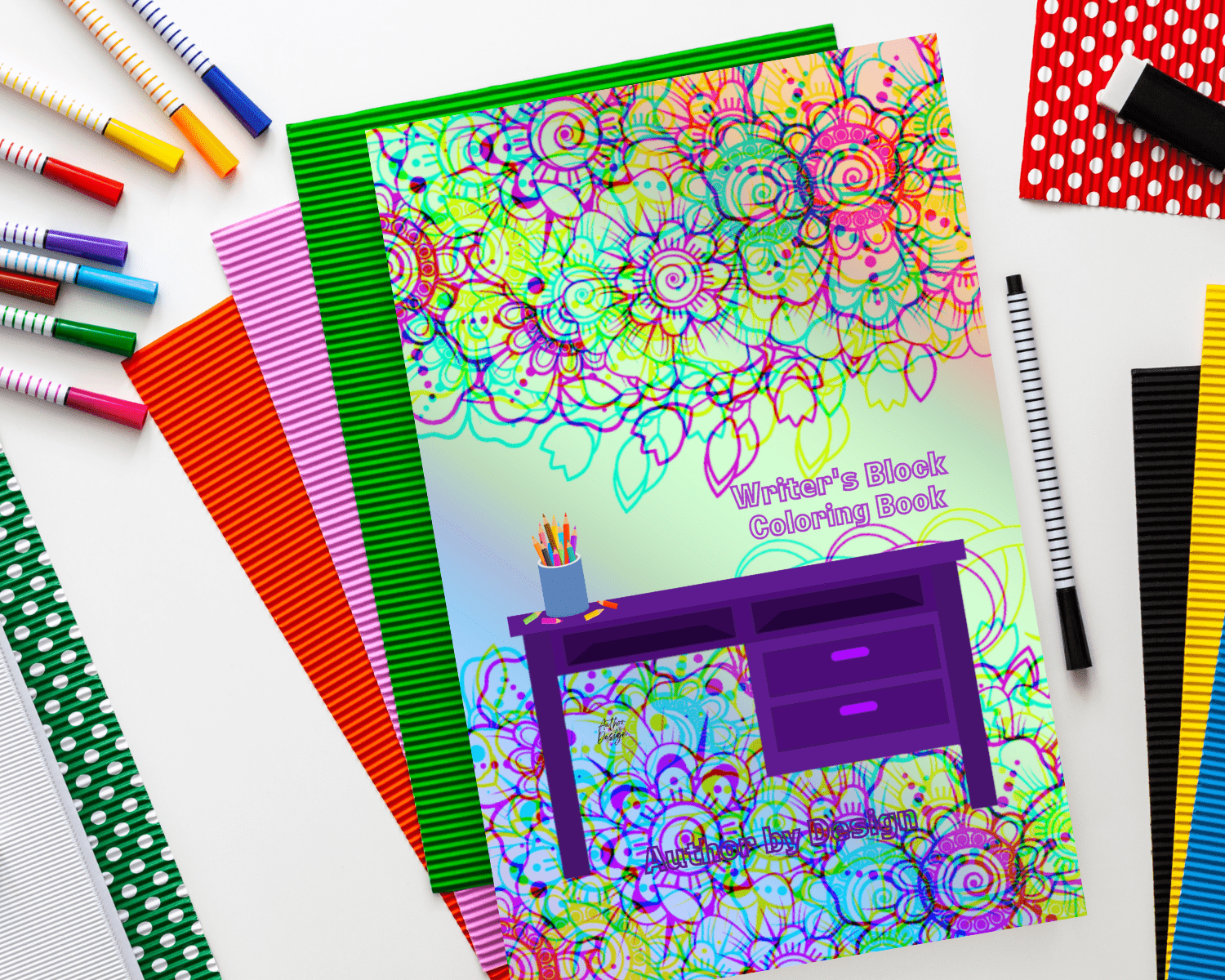 Writer To Color Coloring Book for Authors – Writer's Block Box