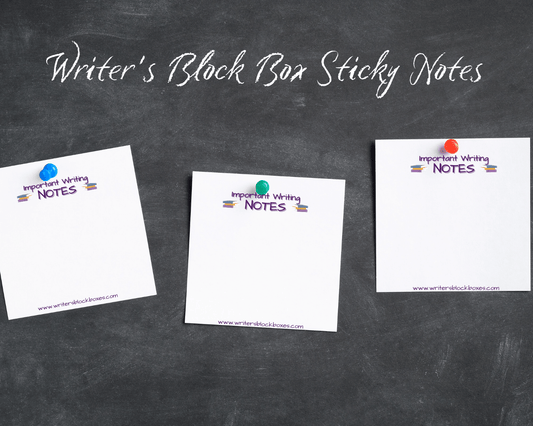 Sticky Notes - Writer's Block Box